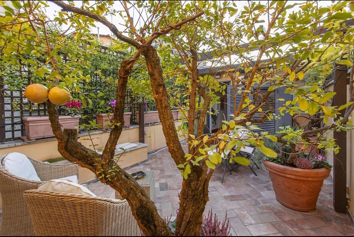 Attico Delux 130 Mq Terrace Grandcentral Termini Rome Apartment